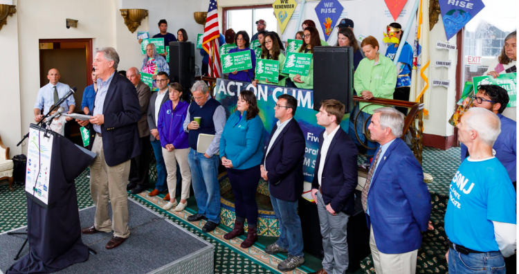 Rep. Frank Pallone speaks at NJLCV Ed Fund's Superstorm Sandy 5-year commemoration