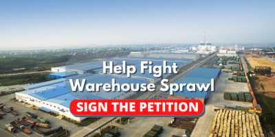 Take action to fight warehouse sprawl