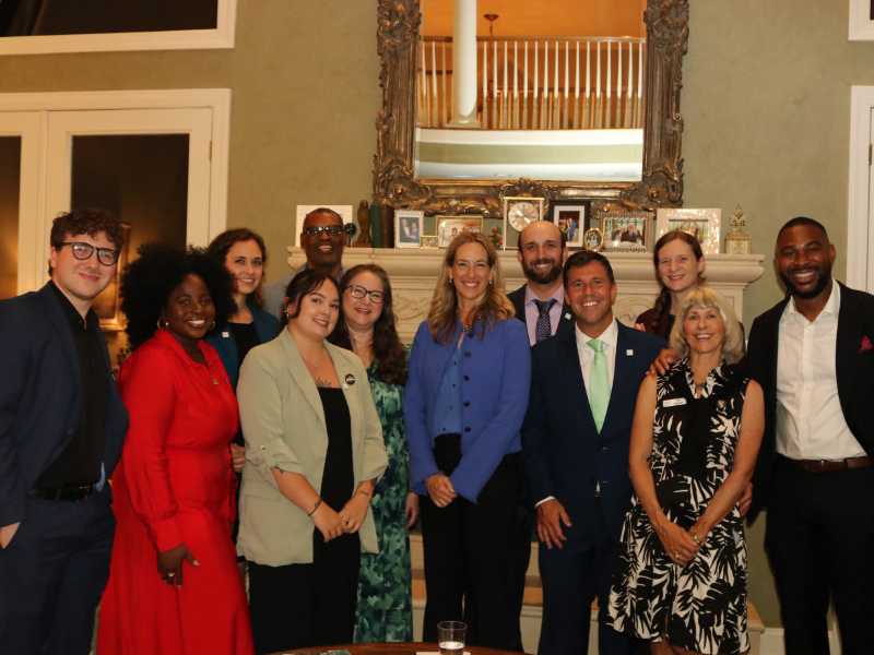 Fundraising event in Monmouth County W/Mikie Sherrill August 2025 