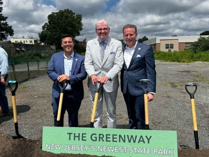 NJ Greenway Groundbreaking